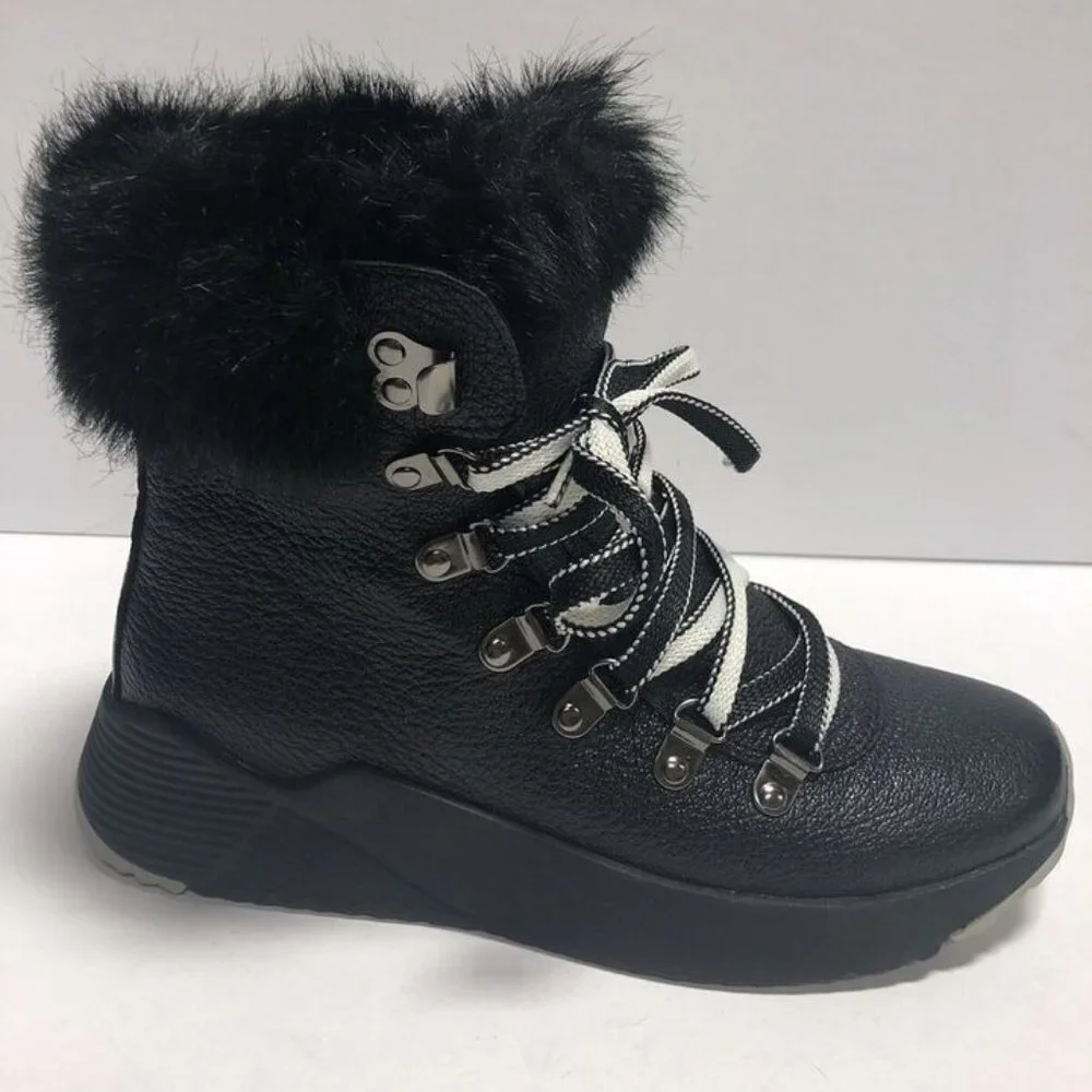Vaneli Women’s Acadia, Black Winter Boots, Size 6M